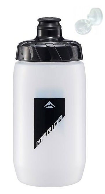 Фляга MERIDA TRANSPARENT Classic with cap 500 black