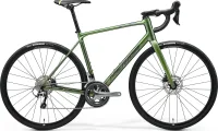 Велосипед MERIDA SCULTURA ENDURANCE 300 2024 silk fog green (green-silver)