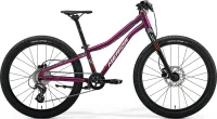Велосипед MERIDA MATTS J.24+ 2024 silk purple (wht/blk/red)