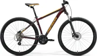 Велосипед MERIDA BIG.NINE 15 2024 burgundy red (orange)