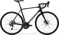 Велосипед MERIDA SCULTURA 400 2024 metallic black (silver)