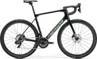 Велосипед MERIDA SCULTURA ENDURANCE 9000 2024 transparent green (slv-green)