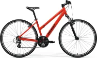 Велосипед MERIDA CROSSWAY L 10-V 2024 matt race red (black)