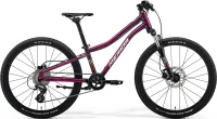 Велосипед MERIDA MATTS J.24 2024 silk purple (wht/blk/red)