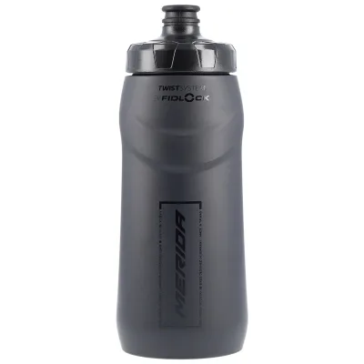 Фляга MERIDA/FIDLOCK Matt Black, Glossy Black 620 ccm, Bottle without connector