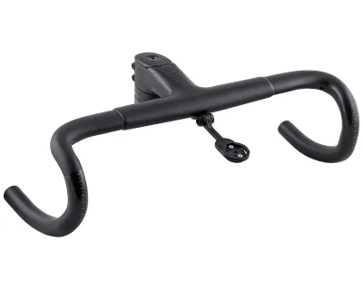 Руль MERIDA TEAM SL1PC COCKPIT,L:100MM*W:420MMDROP:125MM,FLARE:2 DEGREES, REACH:75MMCARBON, BLACK