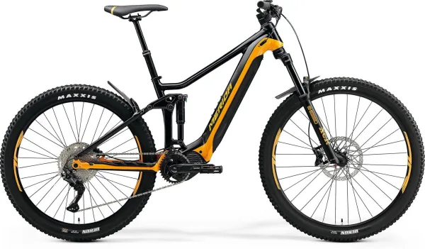Електровелосипед Merida eONE-FORTY 400 black/orange 2021