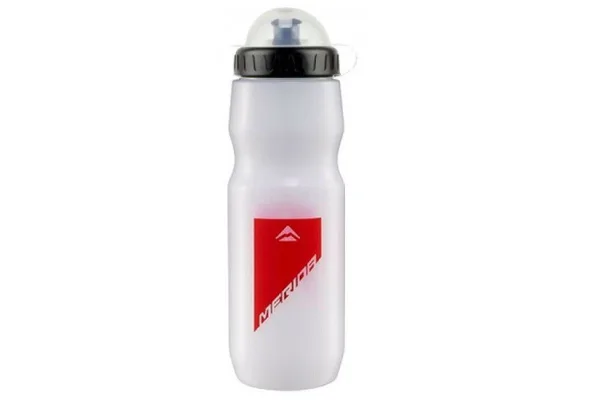 Фляга MERIDA TRANSPARENT Classic with cap 680 red