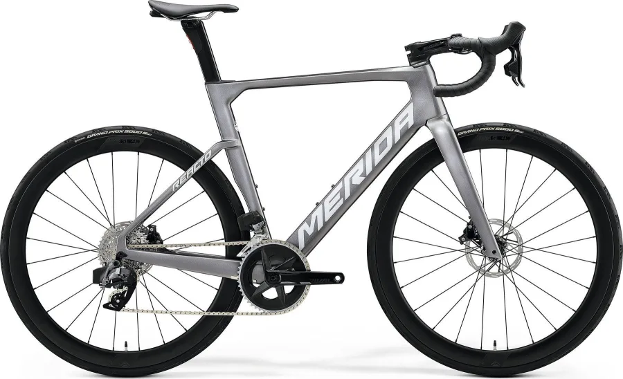 Велосипед MERIDA REACTO 7000 2024 gunmetal grey (silver)