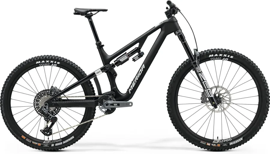 Велосипед MERIDA ONE-SIXTY 8000 2025 silk black