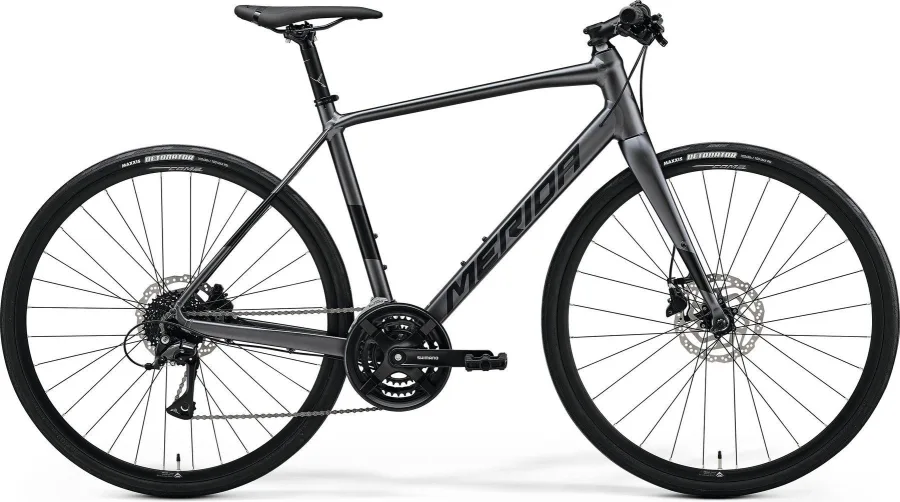 Велосипед MERIDA SPEEDER 100 2024 silk dark silver (black)