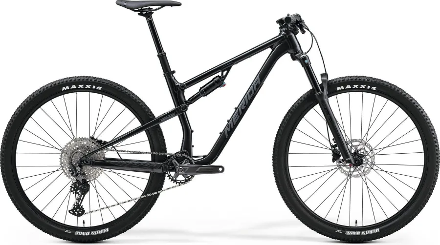 Велосипед MERIDA NINETY-SIX 400 2024 silk black (dark silver)
