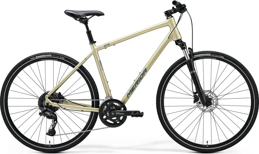 Велосипед MERIDA CROSSWAY 300 2024 silk champagne (blue)