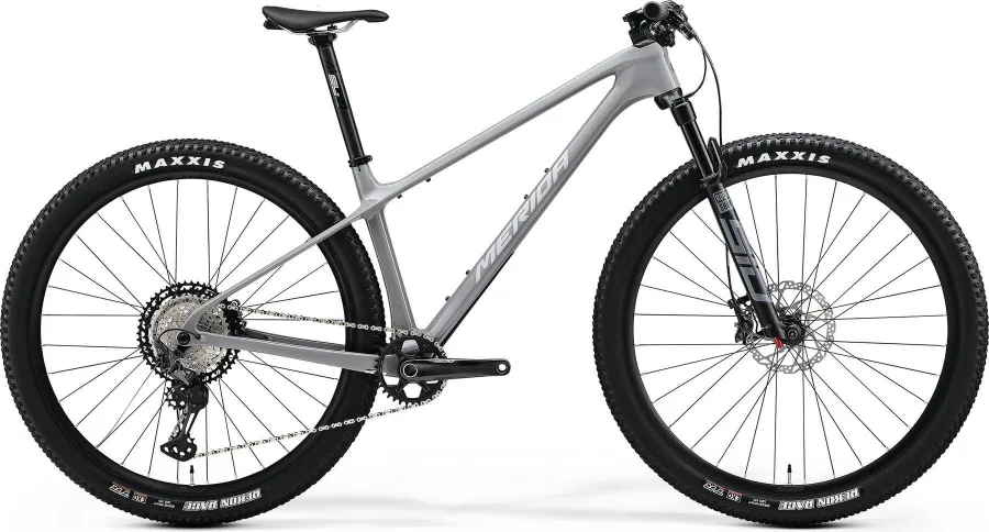 Велосипед MERIDA BIG.NINE XT 2024 cool grey (silver/black)