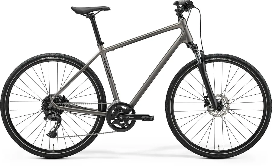 Велосипед MERIDA CROSSWAY 300 2026 silk warm slate grey