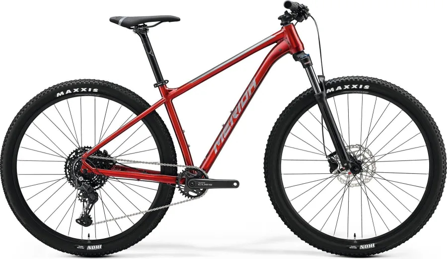 Велосипед MERIDA BIG.NINE 200 2024 dark strawberry (gunmetal grey)