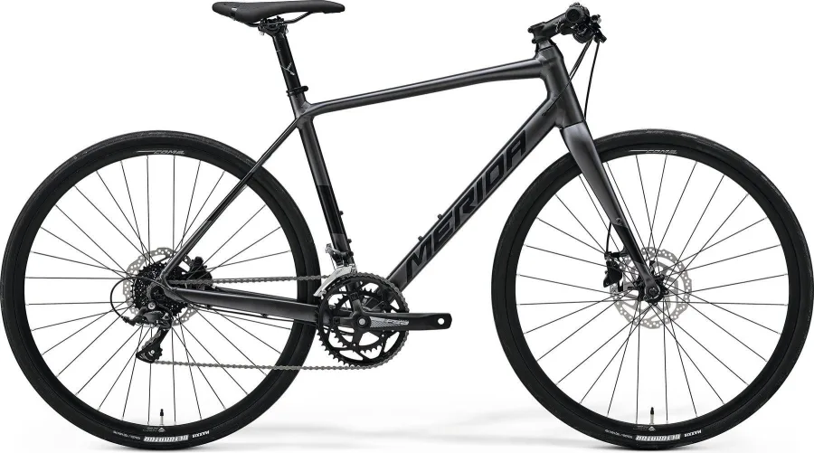 Велосипед MERIDA SPEEDER 200 2024 silk dark silver (black)