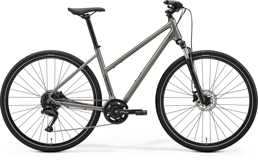 Велосипед MERIDA CROSSWAY 10 L 2026 silk warm slate grey