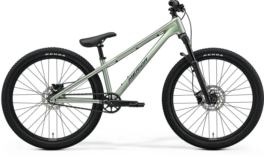 Велосипед MERIDA DIRT 500 2026 grey/green clear coat