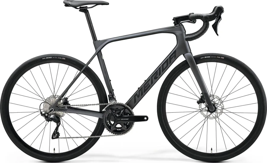 Велосипед MERIDA SCULTURA ENDURANCE 4000 2024 silk dark silver (black)