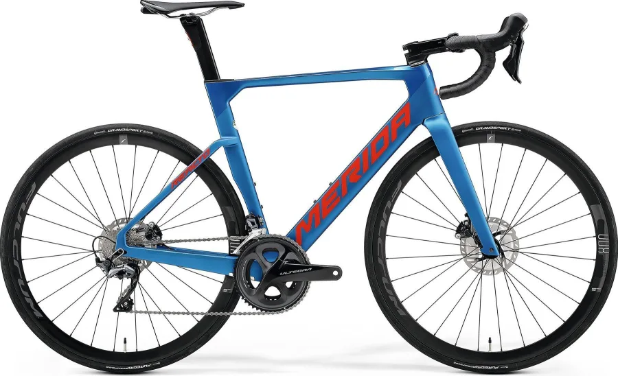 Велосипед MERIDA REACTO 6000 2023 glossy blue/matt blue(red)